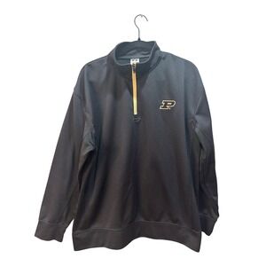 Russell Purdue Boilermakers Pullover Jacket‎ Athletic Quarter Zip XL/XG